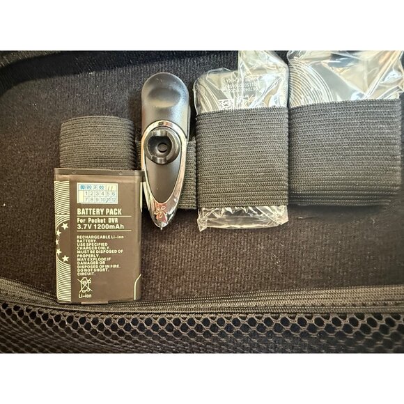 Spy Infrared Camera Model XDVR-XP Kit with all accessories and Battery packs - Picture 9 of 12